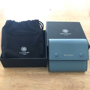 Bolvaint of Paris Simone Wallet in Orchid Blue